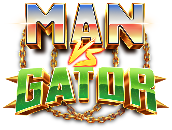 logo Man vs Gator